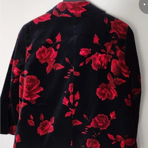 Talbots Velvet Jacket - Picture 3 of 4